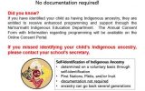 Does your child have Indigenous Ancestry?